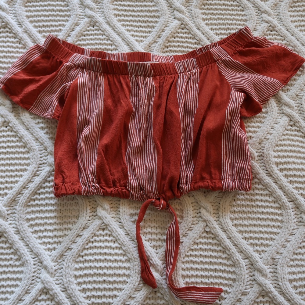 Pacsun off the shoulder top